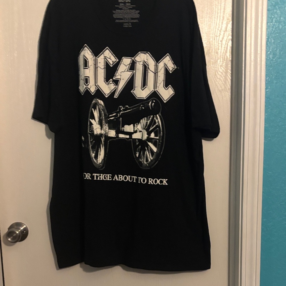 AC/DC Black Cotton Tee